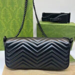 Gucci GG Marmont Shoulder Bag 734814 Black